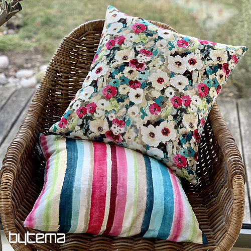 Dekorativer Kissenbezug MONET BLUME