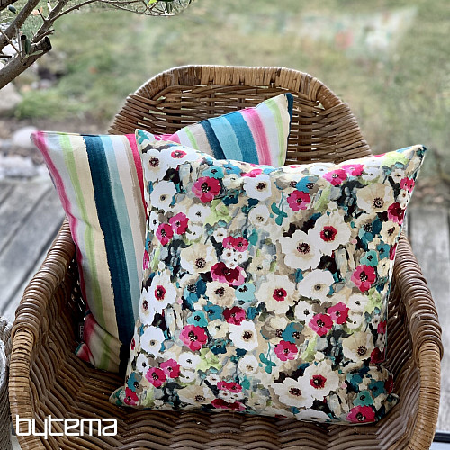 Dekorativer Kissenbezug MONET BLUME