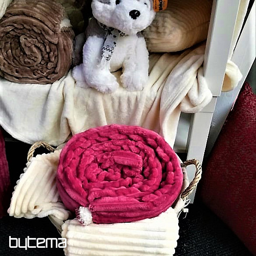 Wohndecke aus Microfaser EXTRA weich SCHAF Kunstsoff design,Nuss