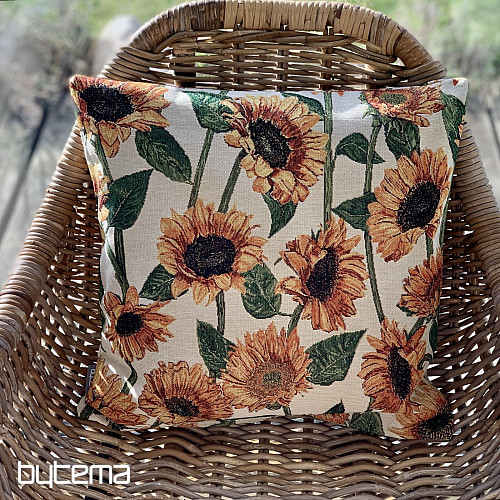 Gobelin-Kissenbezug SONNENBLUME