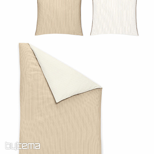 Luxus-Satin-Bettwäsche LINEA 8021-80 creme
