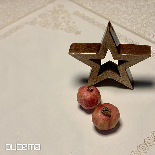 Weihnachtstischdecke ORNAMENT gold