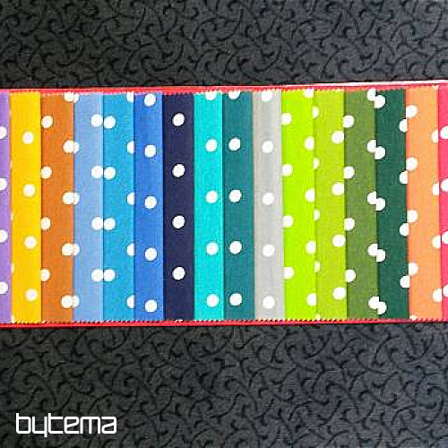 Dekorativer Stoff mit Polka-Dots, NEO Dunkelgrau 802