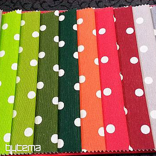 Dekorativer Stoff mit Polka-Dots, NEO Dunkelgrau 802