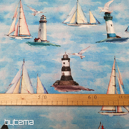Dekorationsstoff BERMEO LEUCHTTURM 101