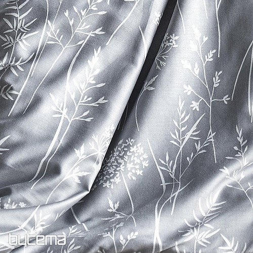 IRISETTE Luxus-Baumwollsatin Verona 8298-12 hellgrau