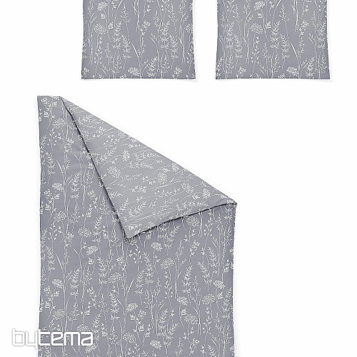 IRISETTE Luxus-Baumwollsatin Verona 8298-12 hellgrau