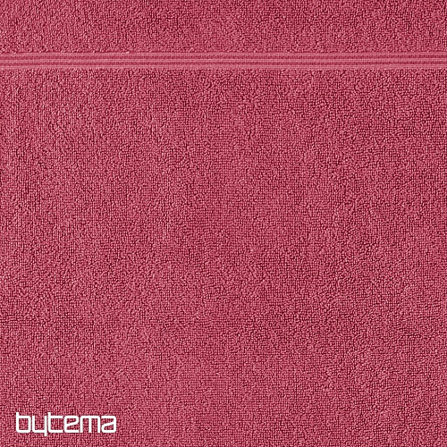 Luxushandtuch und Badetuch MANHATTAN GOLD 221 rot
