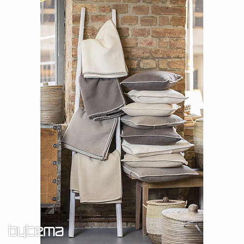 SYLT Kissenbezug - hellbraun 93