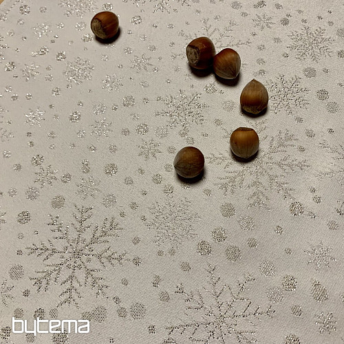 Weihnachts Gedecken FLOCKEN I Silber
