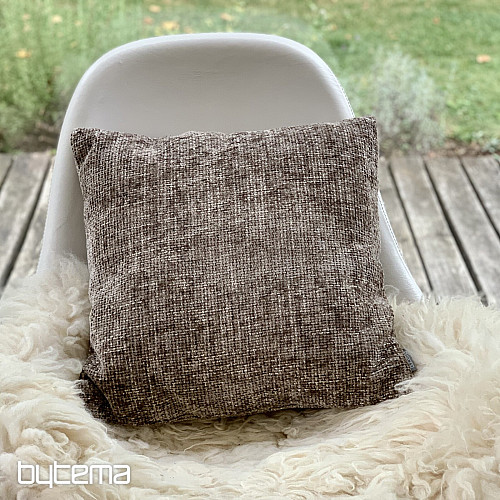 Dekorative Beschichtung HOPSACK braun