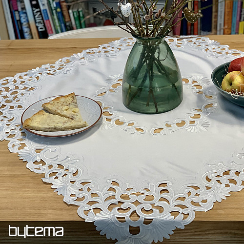 Bestickte Tischdecke Spitze