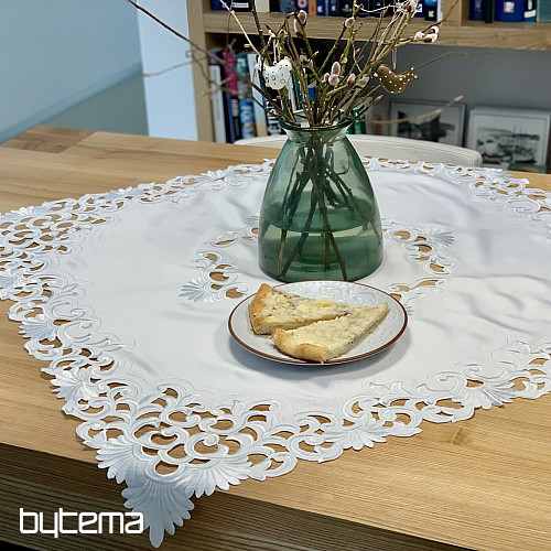 Bestickte Tischdecke Spitze