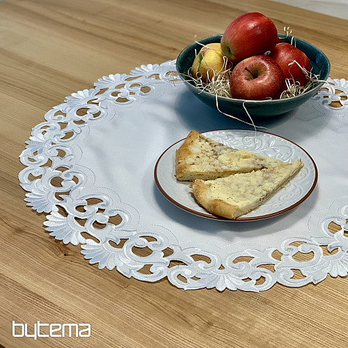 Bestickte Tischdecke Spitze