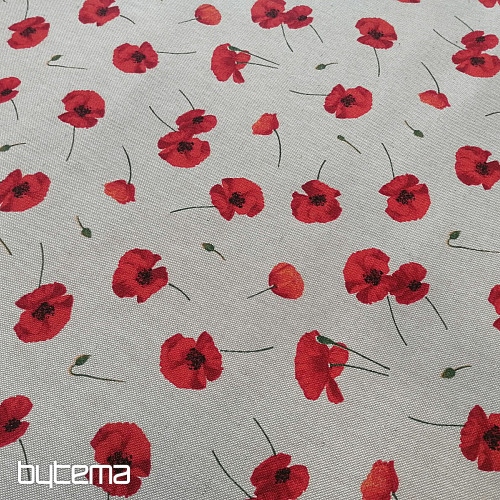 Dekorationsstoff MOHN POPPY