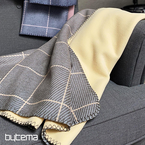 Doppelseitige Mikrofaser-Fleecedecke