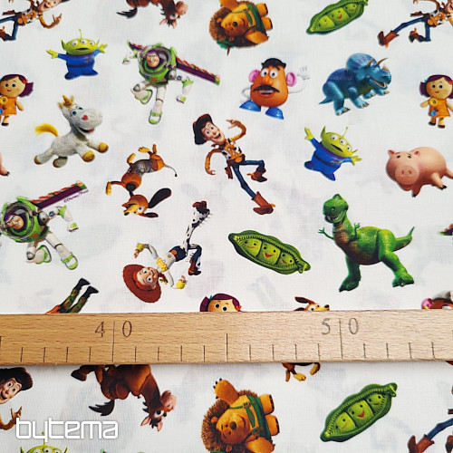 Baumwollstoff TOY STORY