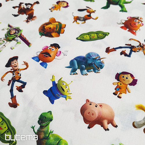 Baumwollstoff TOY STORY