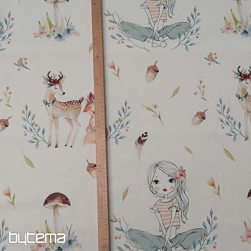 Dekostoff für Kinder MÄDCHEN