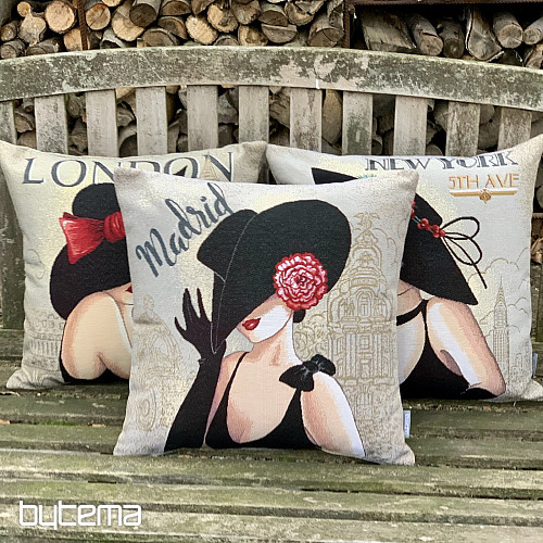 Gobelin-Kissenbezug LADY MADRID