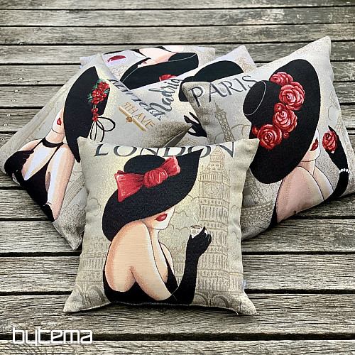 Gobelin-Kissenbezug LADY MADRID