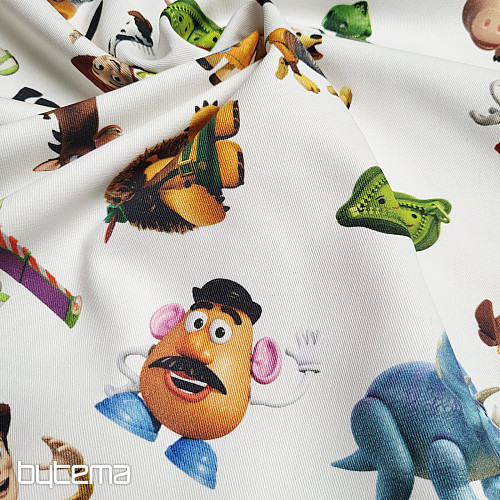Kinder Dekostoff TOY STORY groß