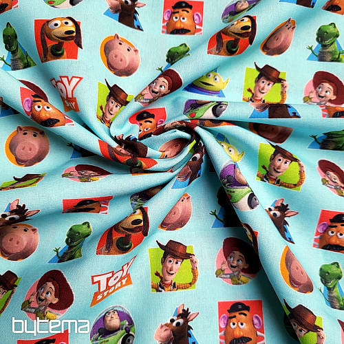 Baumwollstoff TOY STORY PATCH