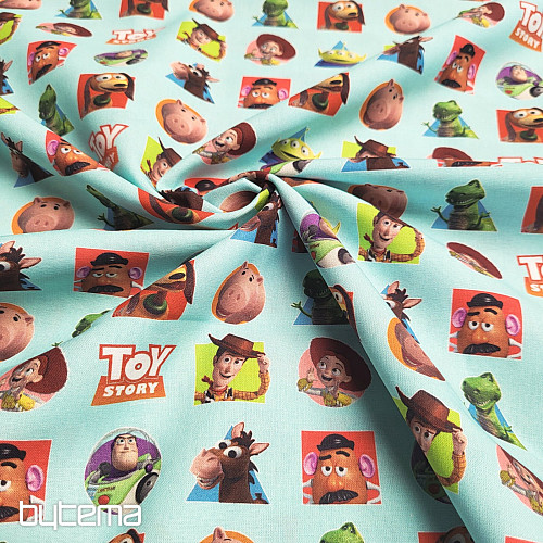 Baumwollstoff TOY STORY PATCH