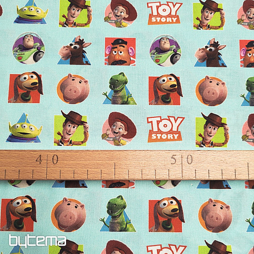 Baumwollstoff TOY STORY PATCH