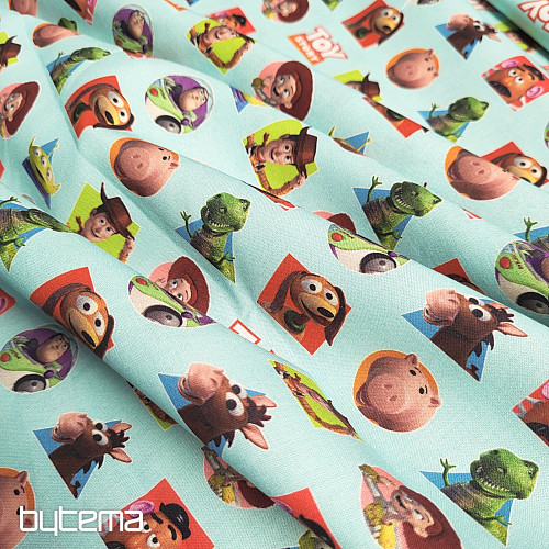 Baumwollstoff TOY STORY PATCH