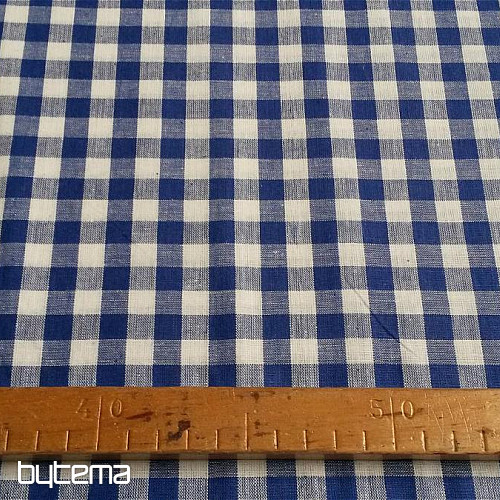 Dekorationsstoff KANAFAS blau 1 cm