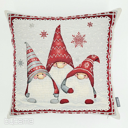 Weihnachtlicher Gobelinbezug WEIHNACHTSELFEN