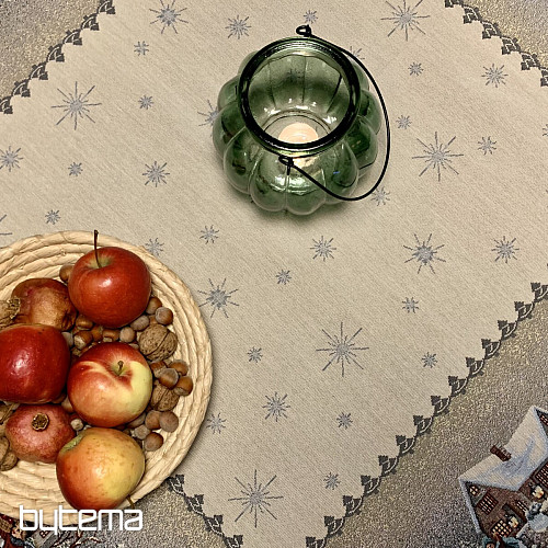 Gobelin-Tischdecke und Schal WINTER JOY