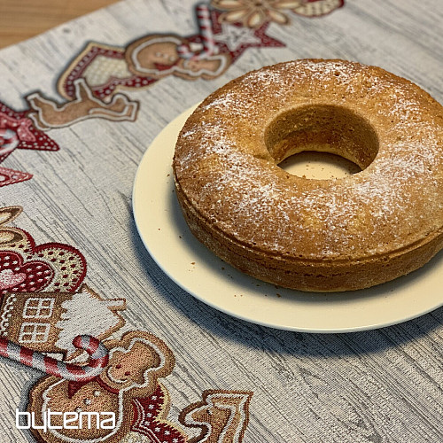 Gobelin-Tischdecke und Schal WEIHNACHTSLEBKUCHEN