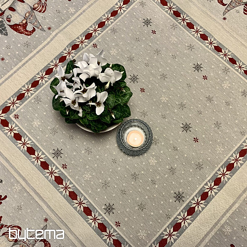 Gobelin-Tischdecke und Schal WEIHNACHTSELFEN