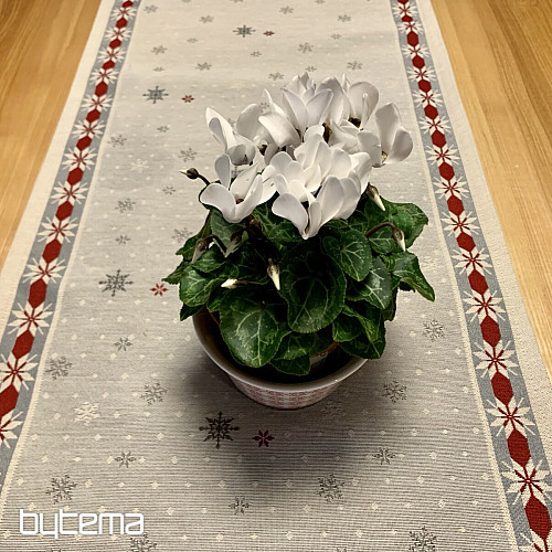 Gobelin-Tischdecke und Schal WEIHNACHTSELFEN