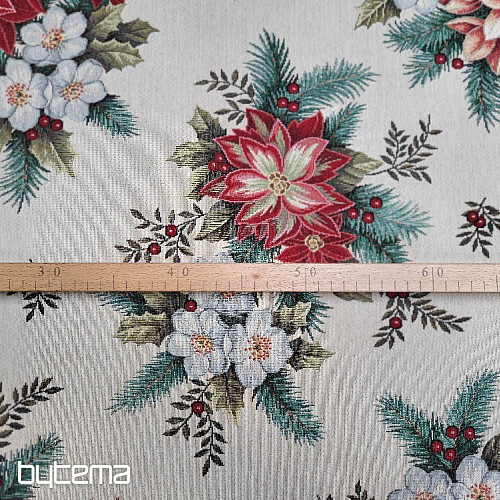Gobelinstoff WEIHNACHTSSTRAUSS