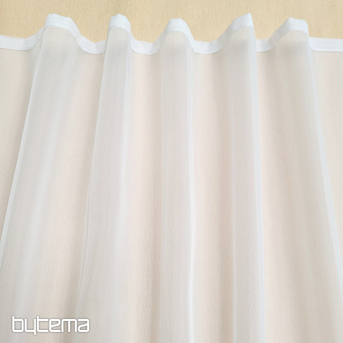 Voile-Vorhang GERSTER 7038 weiß