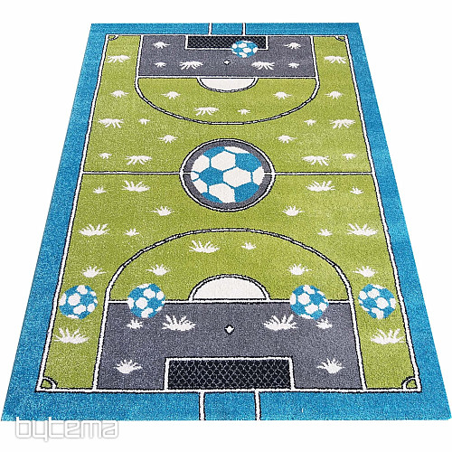 Kinderteppich MONDO NEWS Sportplatz grau