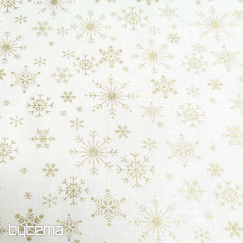 Baumwollstoff CREMEFLAKES