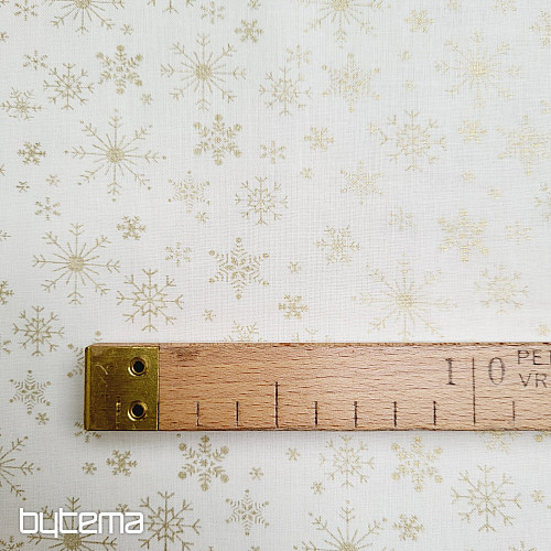 Baumwollstoff CREMEFLAKES