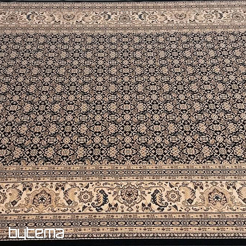 Wollteppich ORIENT klassisch blau, allover-Muster