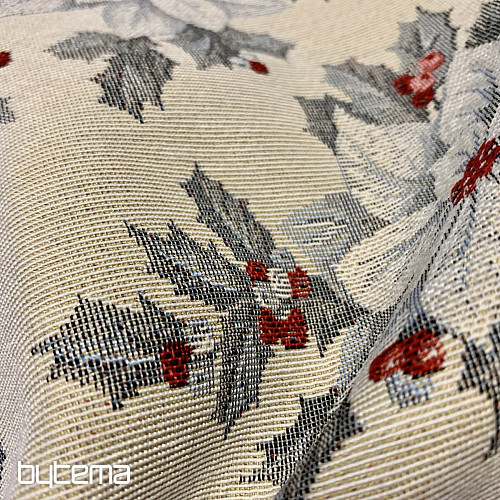 Weihnachtstischdecke WEIHNACHTSSTERN SILBER