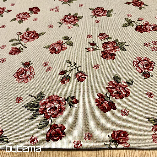 Gobelin-Tischdecke und Schal EDEN ROSES
