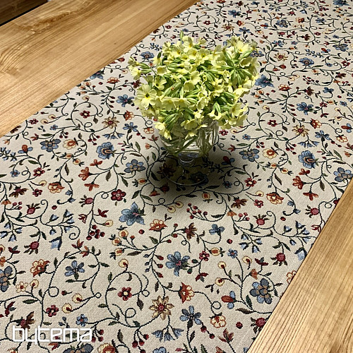 Gobelin-Tischdecke mit Blumen JURKOVIC – KLEINE BLUMEN