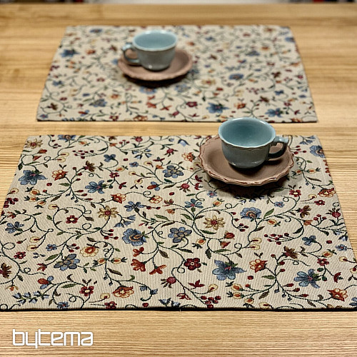 Gobelin-Tischdecke mit Blumen JURKOVIC – KLEINE BLUMEN