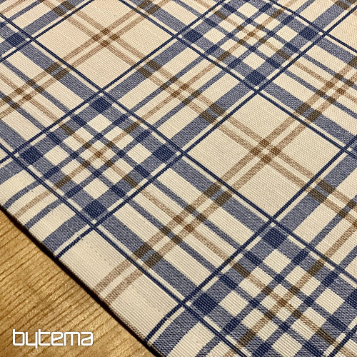 LAURA Tischdecke – blau kariert