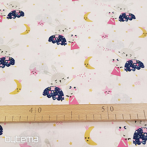 Baumwollstoff ROSA MÄUSE