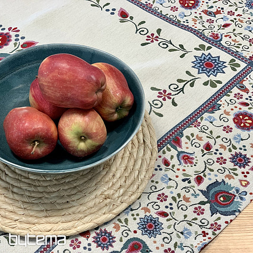 Gobelin-Tischdecke und Schal JURKOVIC 1