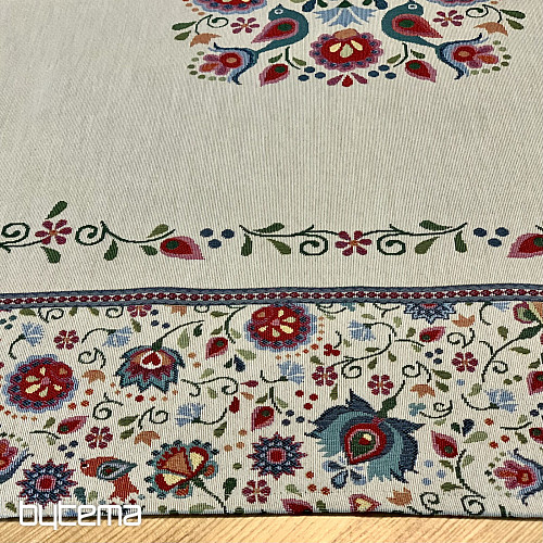 Gobelin-Tischdecke und Schal JURKOVIC 1